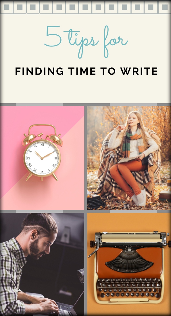 Finding Time to Write collage
