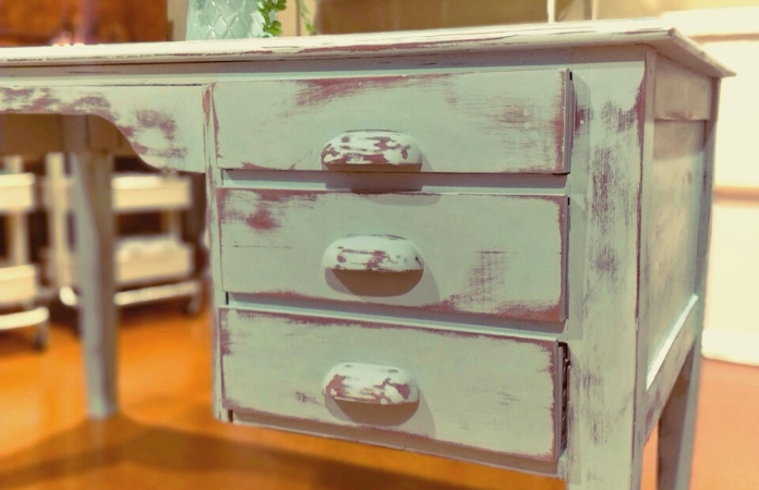 Chalk painted drawers