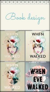 When Eve Walked book design collage